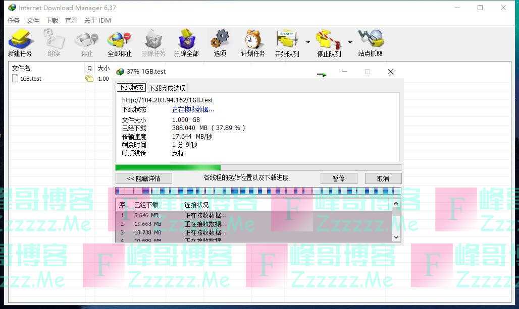 Internet Download Manager V6.37.15 最新中文汉化IDM下载器破解版下载